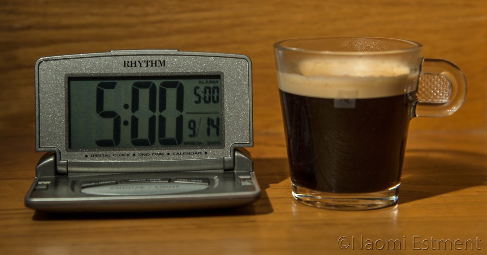 Nespresso with Alarm Clock
