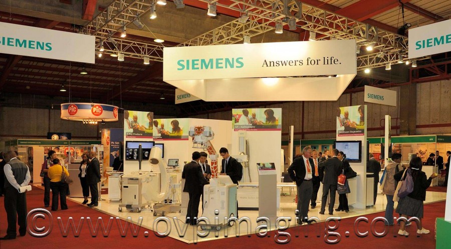 Siemens stand at Africa Health Expo