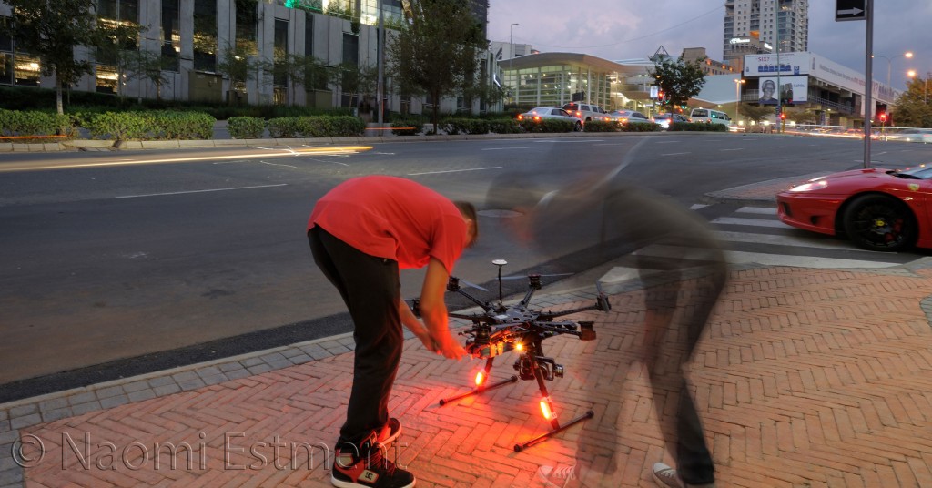 Aerial Drone Night Shoot