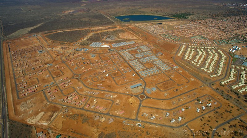 Aerial Image of Group Five Project