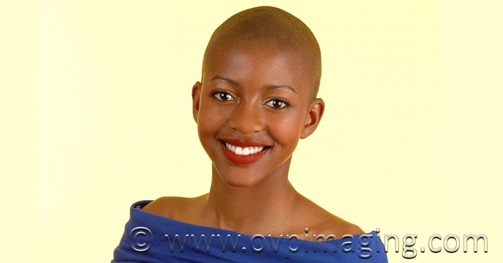 Studio portrait of a model