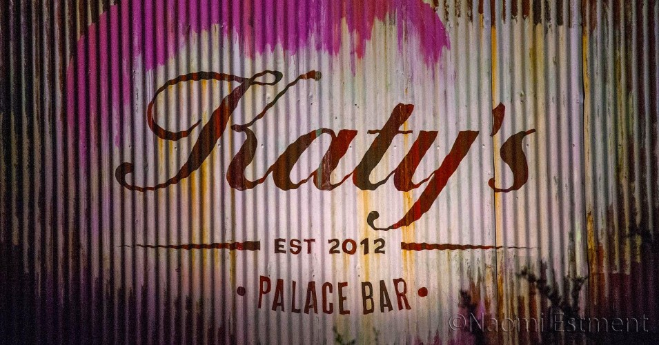 Katy's Palace Bar Signage