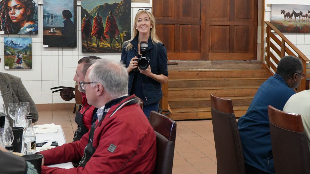 OV&P Team Photographing at Lourensford