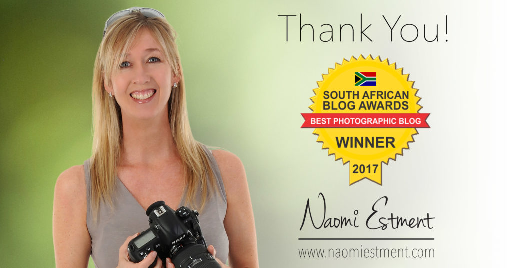 Naomi Estment, 2017 SA Best Photographic Blog Winner