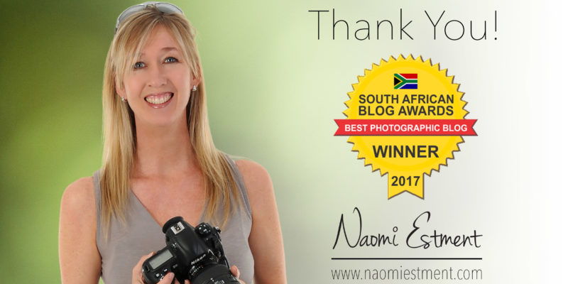 Naomi Estment, 2017 SA Best Photographic Blog Winner